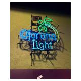 Corona Light Neon Sign