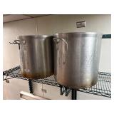 2 Very Large Stock Pots
