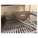 Large Whisk, Masher & Colander