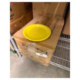 New! Case of 6' Yellow Side Plates