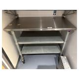 42' Stainless Steel Work Table