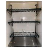 3 41' Wire Storage Shelves