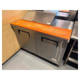 True TSSU-48 48' Refrigerated Prep Table