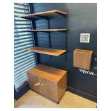 Shelves, Cabinet & Menu Holder