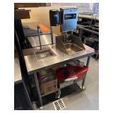 42' Hand Wash & Water Dispenser