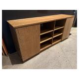 8' Side Board Storage Cabinet