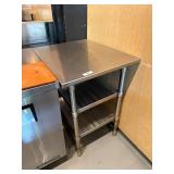 24' John Boos All Stainless Steel Work Table