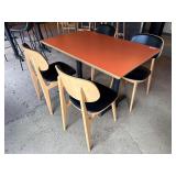 48' Dining Table w/ 4 Chairs