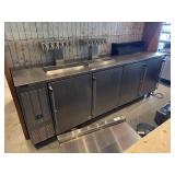 Perlick BBS108S-S-4 9' 4 Door Kegerator