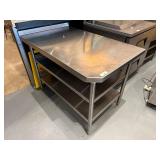 30' x 48' Stainless Steel Work Table