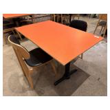 48' Dining Table w/ 2 Chairs