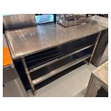 60' All Stainless Steel Work Table