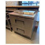 True TFP - 32-12M-D-2 Refrigerated Prep Table