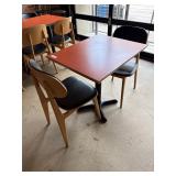 24' Dinning Table w/ 2 Chairs