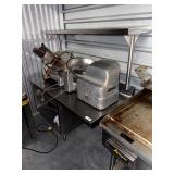 6' Stainless Steel Table w/ Shelf