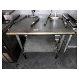 36' Stainless Steel Work Table