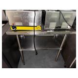 36' Stainless Steel Work Table