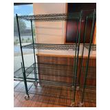 48' Wire Storage Rack on Casters