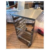 Portable Dish Rack Cart
