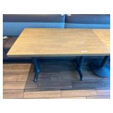 48' Solid Wood Top Dining Table