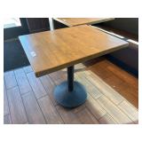 24' Solid Wood Top Dining Table