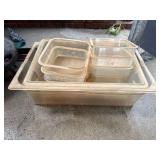 Clear Plastic Food Storage Containers