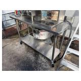 60-Inch Stainless Steel Work Table