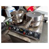 VEVOR HT-2 Double Head Waffle Baker
