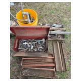 Scrap metal pipe plumbing parts