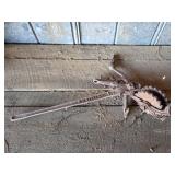 Wire fence tensioner puller