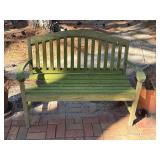 53ï¿½ long wooden bench