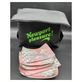 vintage Newport Pleasure insulated cooler bag