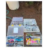 Fishing tackle lot fishing lures