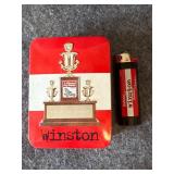Vtg Nascar Winston Cup Champion Tin BIC Lighter