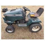 Craftsman riding lawnmower not tested as is