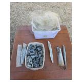 Lead fishing weights cast net