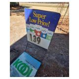 GPC Kool cigarette advertising signs