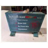 Metal instant fenn card display