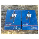 Wall lanterns appear new