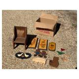Wooden children and home decor lot