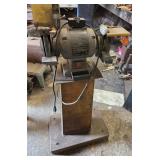 Craftsman bench grinder on base