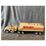 Poor condition VTG Nylint tractor-trailer