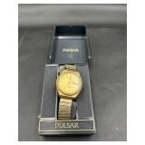 Vtg Lorus Water Resistant Quartz Stainless Steel