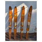 Vintage water ski's