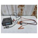 Battery charger and jumper cables