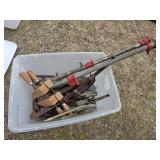 C Clamps pole clamps wood clamps