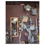 Contents of peg board section A