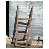 vintage industrial sack barrow hand truck