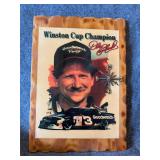 NASCAR wooden clock Dale Earnhardt Goodwrench car