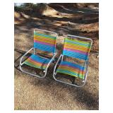 Beach chairs